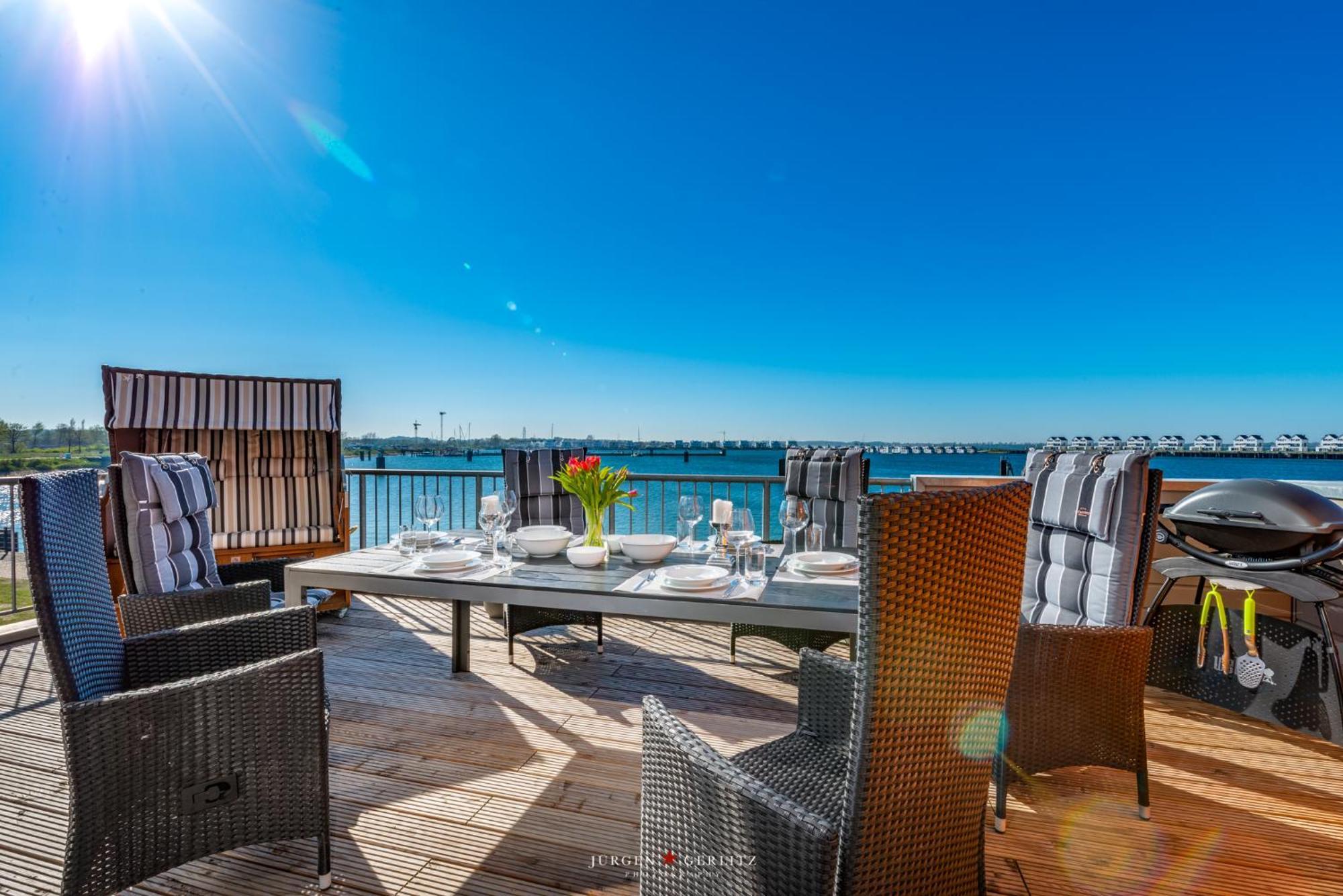 אולפניץ Ferienwohnung Hafenlounge מראה חיצוני תמונה